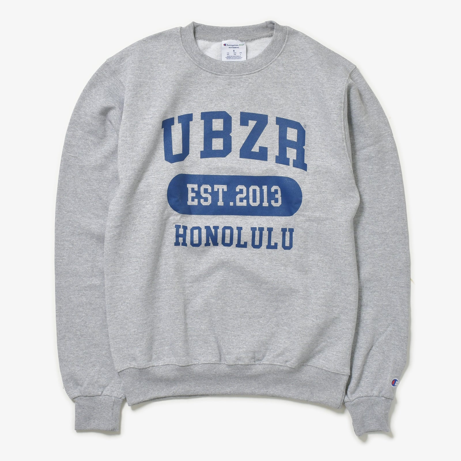 UBZR カレッジロゴ スウェット